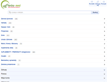 Tablet Screenshot of herba-med.pl